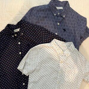 abercrombie kids short-sleeve icon shirts (set of 3) Size 9/10, good condition